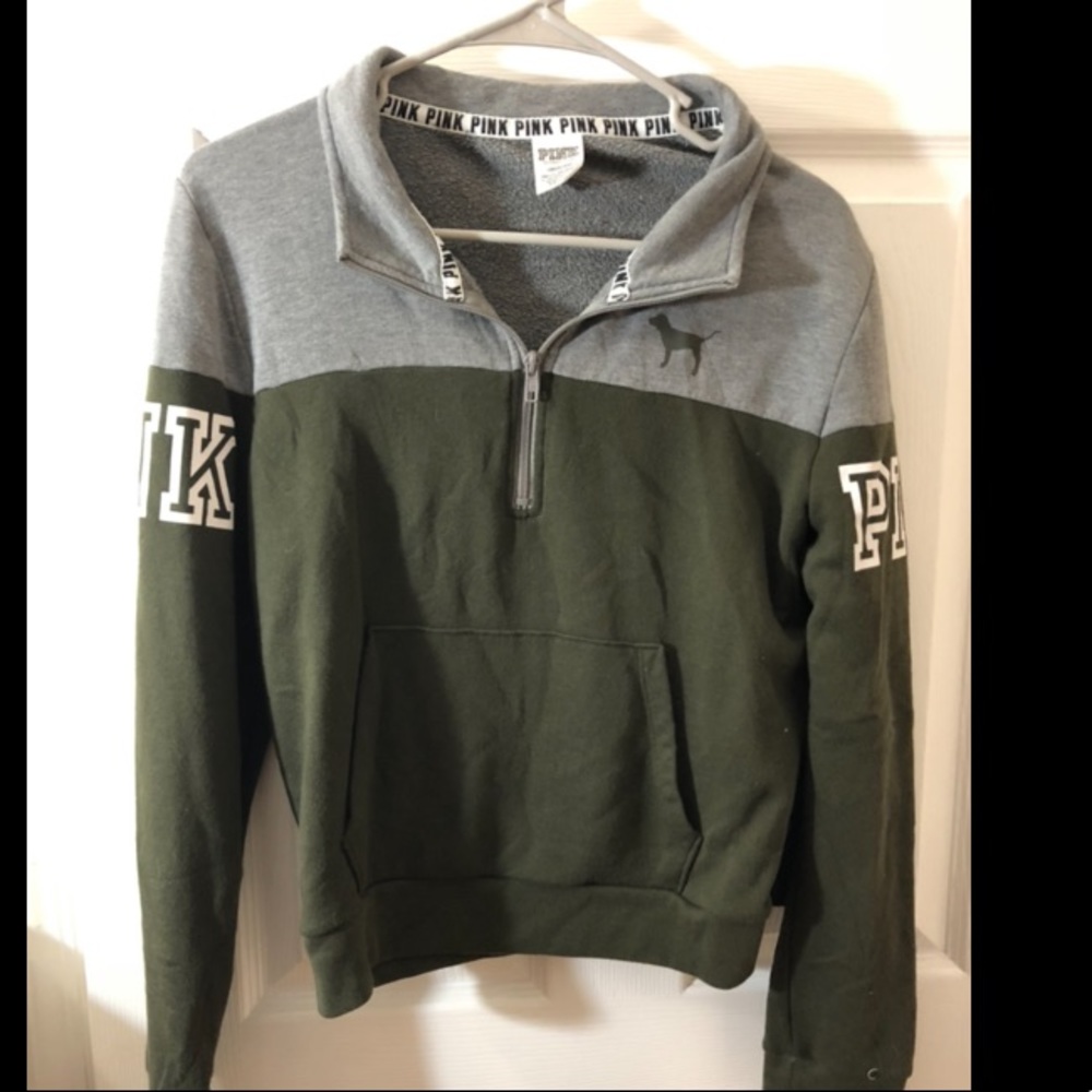 Pink hoodie by Victoria secret